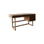 Memphis Oak Desk in Mocha | Hertex