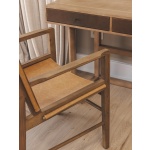 Memphis Oak Desk in Mocha | Hertex - Image 6
