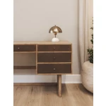 Memphis Oak Desk in Mocha | Hertex - Image 4