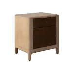 Memphis Oak Nightstand in Mocha | Hertex