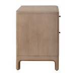 Memphis Oak Nightstand in Mocha | Hertex - Image 4