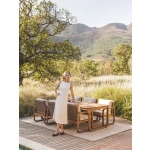 Menorca Eucalyptus Dining Table Set in Natura | Hertex - Image 5