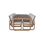 Menorca Eucalyptus Dining Table Set in Natura | Hertex - Image 4