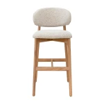 Milano Oak Bar Chair | Hertex - Image 3
