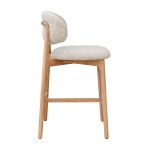 Milano Oak Bar Chair | Hertex - Image 4