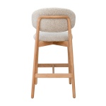 Milano Oak Bar Chair | Hertex - Image 5