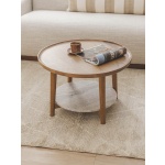 Nubo Oak Coffee Table in Cumin | Hertex - Image 2