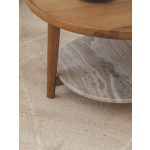 Nubo Oak Coffee Table in Cumin | Hertex - Image 4