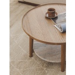 Nubo Oak Coffee Table in Cumin | Hertex - Image 6