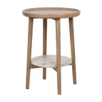 Nubo Oak Side Table in Cumin | Hertex