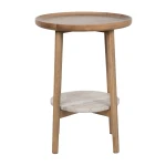 Nubo Oak Side Table in Cumin | Hertex - Image 5
