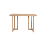Osaka 6-Seater Teak Bar Table in Natura | Hertex - Image 4