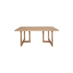 Osaka 6-Seater Teak Dining Table in Natura | Hertex - Image 3