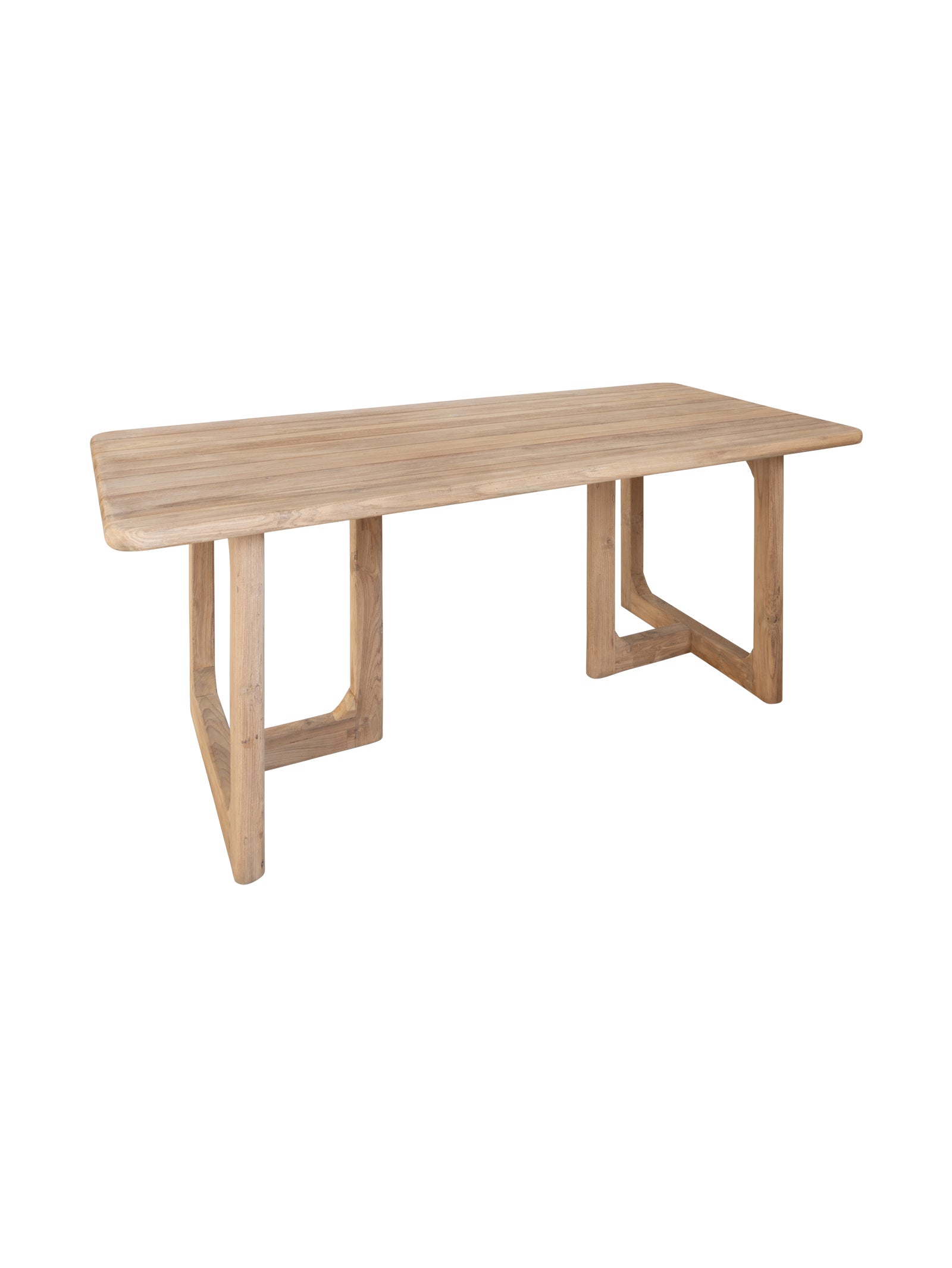 OsakaTeakDiningTable2130X1600PX3_572fab8e-ea1c-401e-a642-0f339b23c6d0.jpg Osaka 6-Seater Teak Dining Table in Natura | Hertex - Image 1