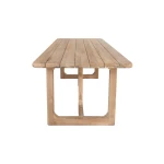 Osaka 6-Seater Teak Dining Table in Natura | Hertex - Image 5