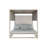 Palace Outdoor Canopy Daybed Safari | Hertex - Image 4
