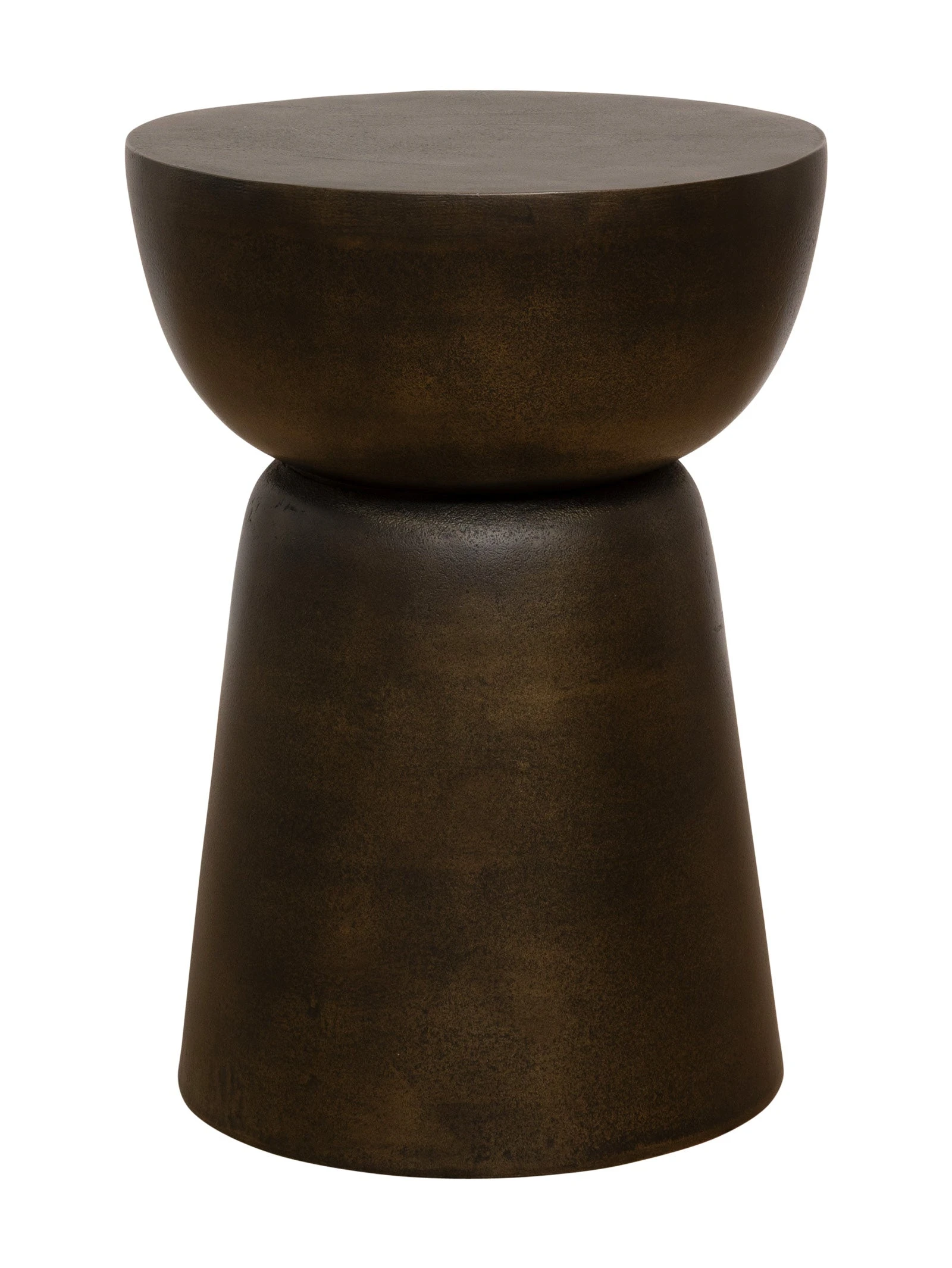 PendulumSideTableBrassBell2130X1600PX1.jpg Pendulum Side Table in Brass Bell | Hertex - Image 1