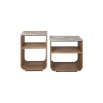 Portland Marble Nightstand in Cumin | Hertex - Image 5