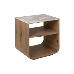 Portland Marble Nightstand in Cumin | Hertex