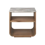 Portland Marble Nightstand in Cumin | Hertex - Image 2