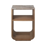 Portland Marble Nightstand in Cumin | Hertex - Image 7