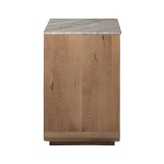 Portland Marble Nightstand in Cumin | Hertex - Image 8