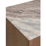 Portland Marble Nightstand in Cumin | Hertex - Image 4