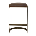 Ranger Leather Counter Chair | Hertex - Image 8