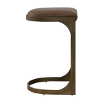 Ranger Leather Counter Chair | Hertex - Image 9