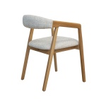 Ravello Oak Dining Chair | Hertex - Image 6