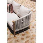 Rebecca Teak Sofa Set | Hertex - Image 5