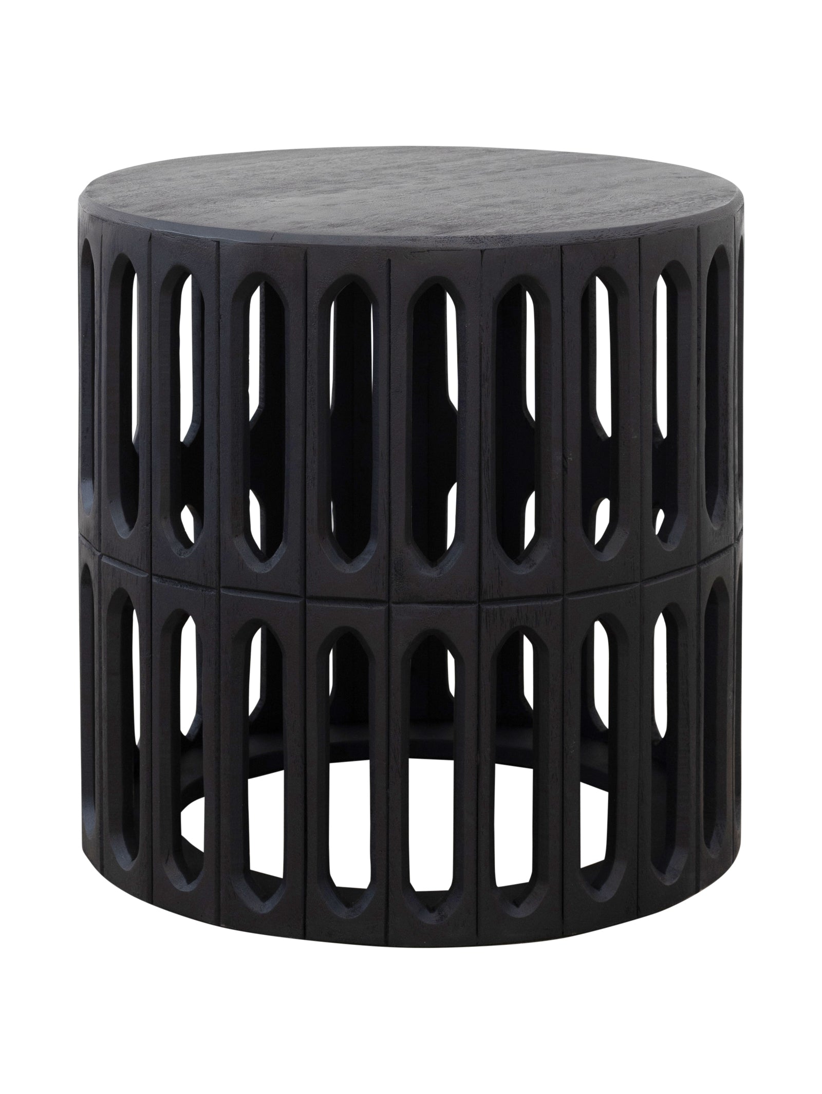 RosetteSideTablePepper2130X1600PX2.jpg Rosette Side Table | Hertex - Image 1