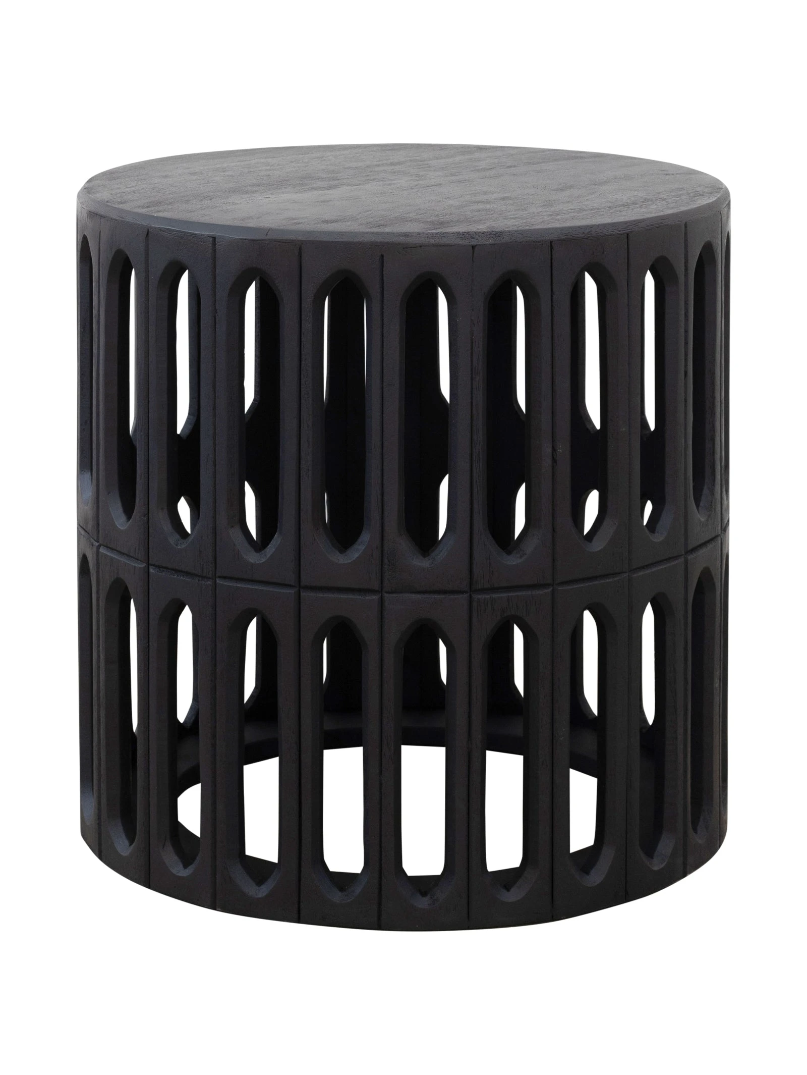 RosetteSideTablePepper2130X1600PX2.jpg Rosette Side Table | Hertex - Image 1