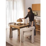 Rove Oak Dining Table in Antique | Hertex - Image 5