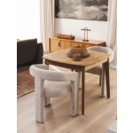 Rove Oak Dining Table in Antique | Hertex - Image 3