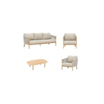 Rebecca Teak Sofa Set | Hertex