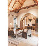 Tubular Dining Table in Nutmeg | Hertex - Image 7