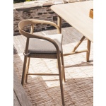 Tulum Teak Bar Chair in Natura | Hertex - Image 8