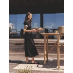 Tulum Teak Bar Table 4-Seater in Natura | Hertex - Image 6