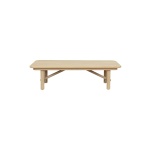 Tulum Teak Coffee Table in Natura | Hertex - Image 4