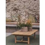 Tulum Teak Coffee Table in Natura | Hertex - Image 5