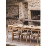 Tulum Teak Dining Chair in Natura | Hertex - Image 4