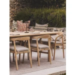 Tulum Teak Dining Chair in Natura | Hertex - Image 2