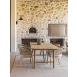 Tulum Teak Dining Table in Natura | Hertex - Image 4