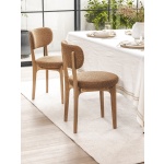 Viola Oak Dining Chair | Hertex - Image 2