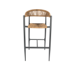 Zion Outdoor Bar Chair | Hertex - Image 3
