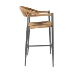 Zion Outdoor Bar Chair | Hertex - Image 5