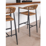 Zion Outdoor Bar Chair | Hertex - Image 2