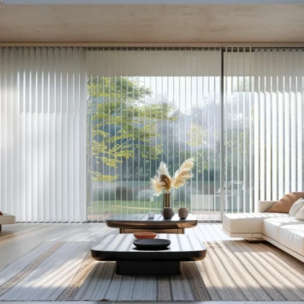 89mm PVC Blockout Vertical Blinds